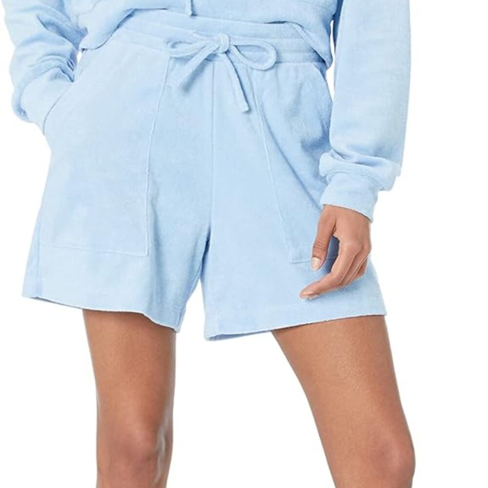 The Drop Women's Sage Pull-On Towel Terry Utility Short S